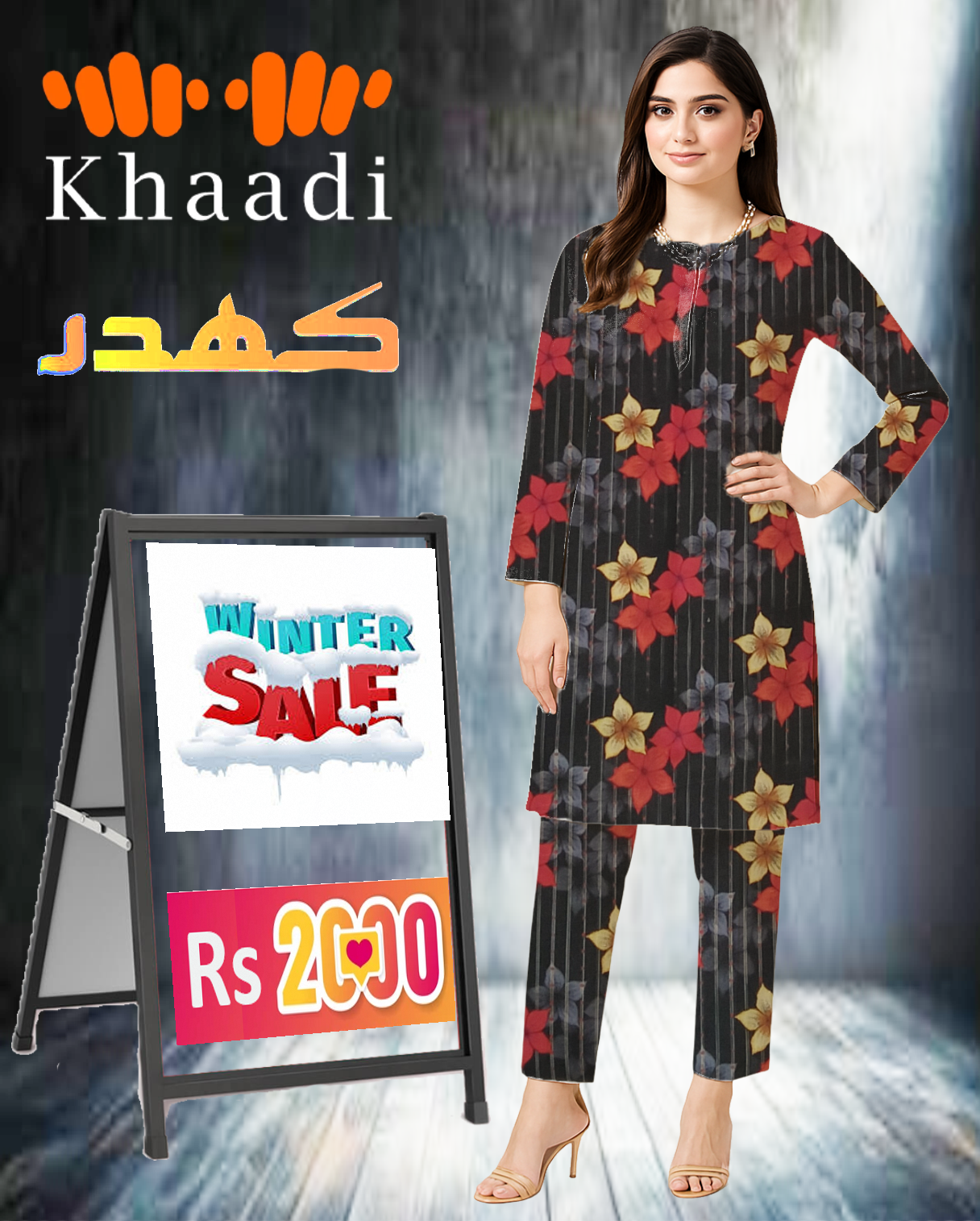 Premium Khaadi Khaddar