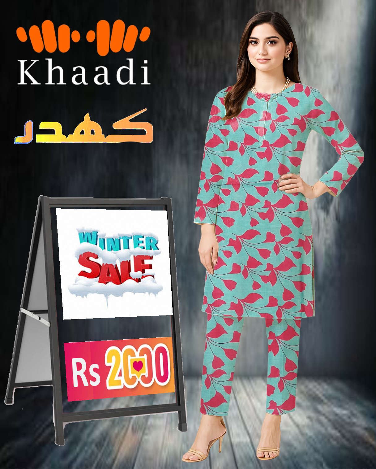 Premium Khaadi Khaddar