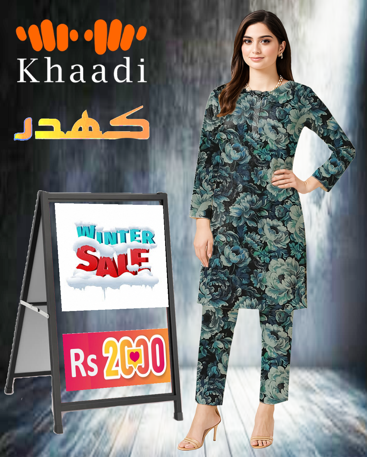 Premium Khaadi Khaddar