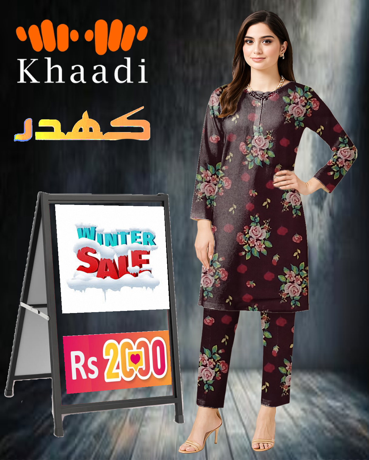 Premium Khaadi Khaddar