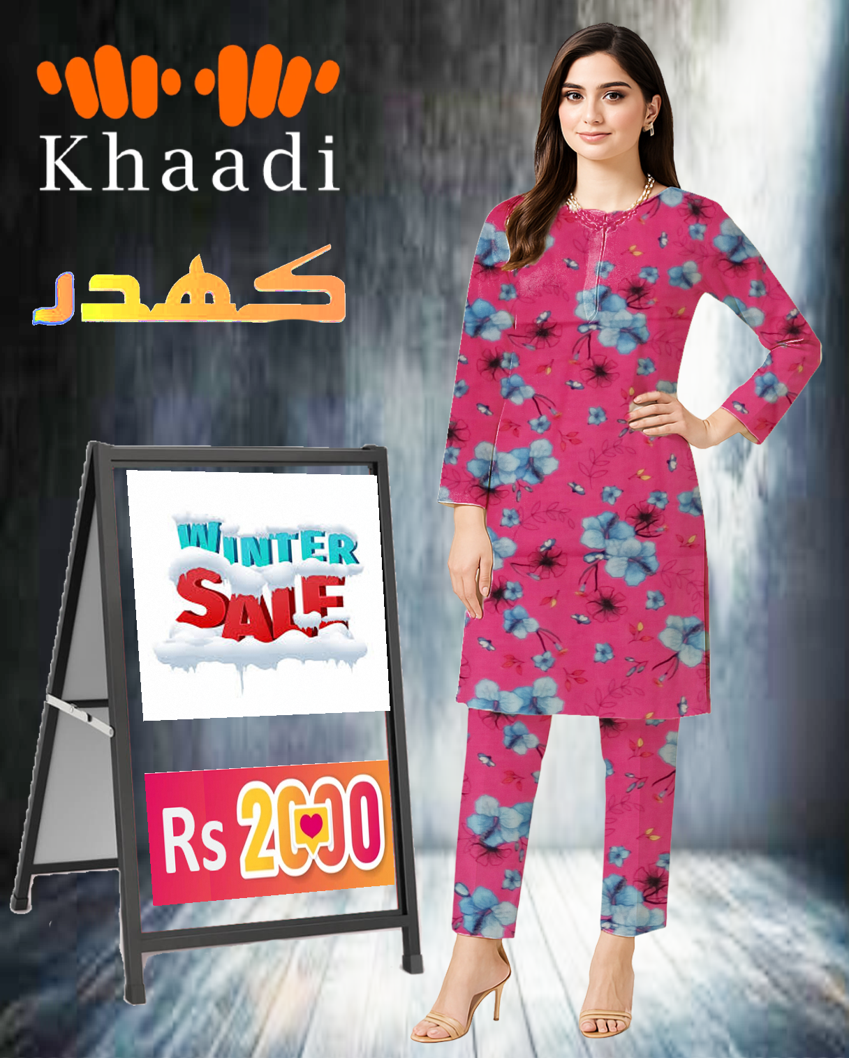 Premium Khaadi Khaddar